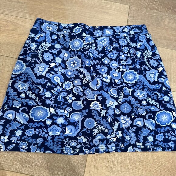 CROFT & BARROW WOMENS BLUE SKORT MEDIUM - Picture 7 of 9